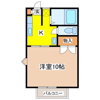 間取図 ハイツサンフローレ