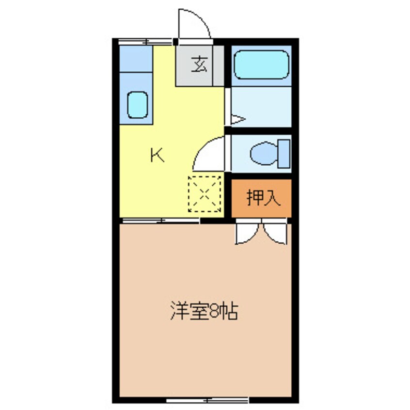 間取図 メゾン桐原