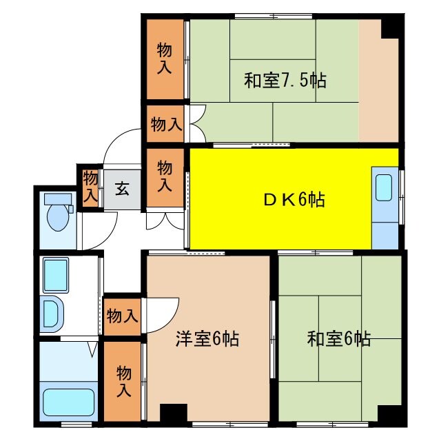 間取り図 メゾン山崎Ｃ棟