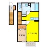 メゾン　ナカザワII 1LDKの間取り