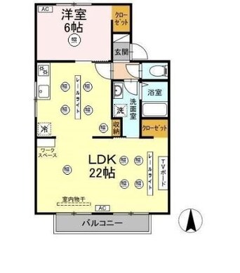 間取図 コーポラスＵ