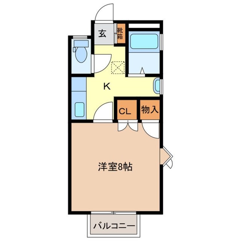 間取図 リバティ平林