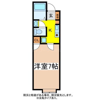 間取図 サンディ長池ハイツ