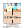 柳町ハイツ 2Kの間取り