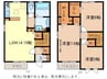 レザン・ガーデンＢ 3LDKの間取り
