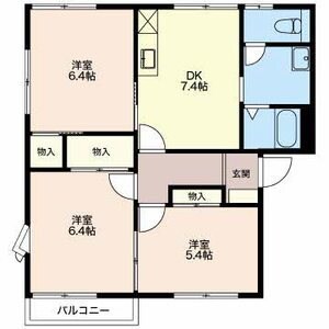 間取り図 フレグランス北条