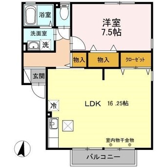 間取図 ロイヤル・ウイングB