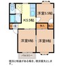 朝陽グリーンハイツ 3Kの間取り