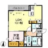 エイト　クラウド 1LDKの間取り