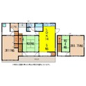 豊野町戸建の間取図