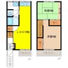 パーソナルマンション 2LDKの間取り