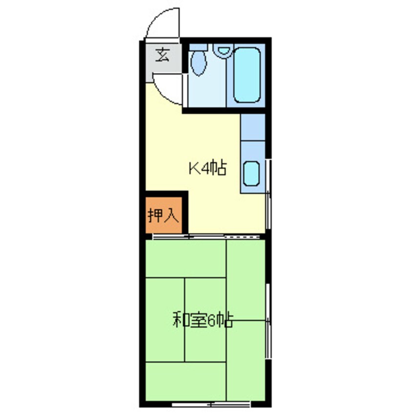 間取図 メゾンみゆき