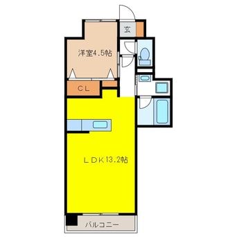 間取図 アヴァンセ東口