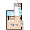 長野電鉄長野線/善光寺下駅 徒歩2分 3階 築40年 1Kの間取り