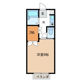 間取図 パークシティ若里