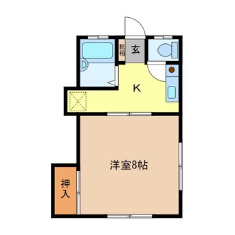 間取図 上松ハウスB棟