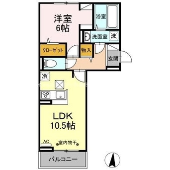 間取図 ファルコンベース若宮