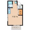 ペリドット 1Rの間取り