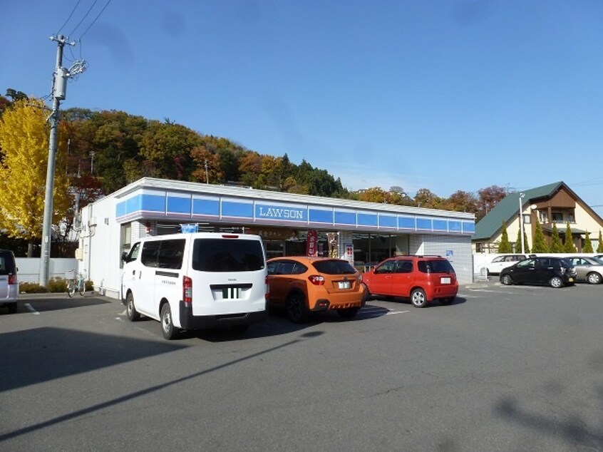 ﾛｰｿﾝ 長野上松二丁目店(コンビニ)まで152m 上松ハウスＡ棟