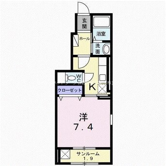 間取図 デイジーコート