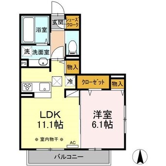 間取図 コラージュななせ
