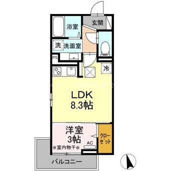 間取図 ミヌエット