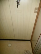 洗濯機置き場 写真は101号室です。 シティハイツマスダ