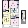 ベルデ・Ｓ 3LDKの間取り