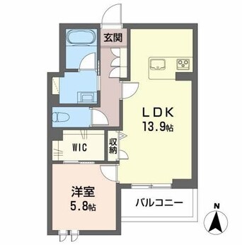 間取図 稲葉シャーメゾン