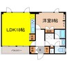 第二荒井ビル（住居） 1LDKの間取り