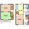 髙野貸家 3DKの間取り