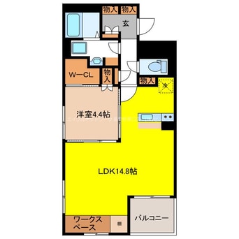 間取図 グランゼフィール