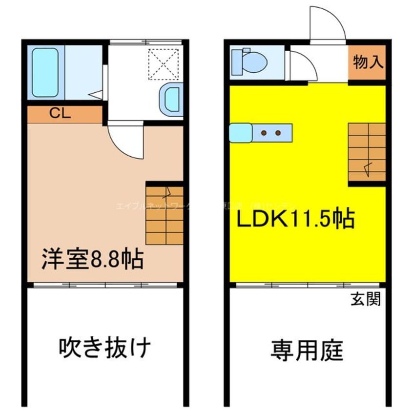 間取図 uno