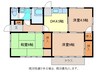 西澤様貸家　中 3DKの間取り