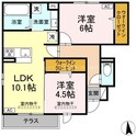 遊眠あがのの間取図