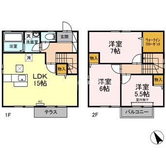 間取図 クレスト・スクエア