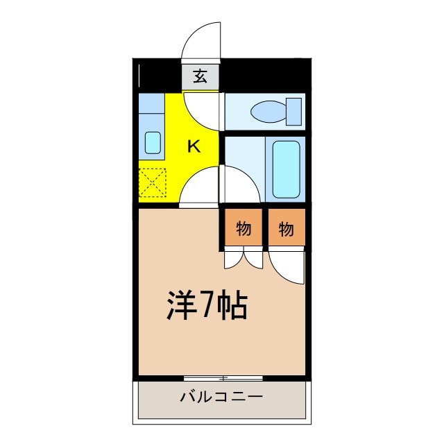 間取り図 美多里マンション