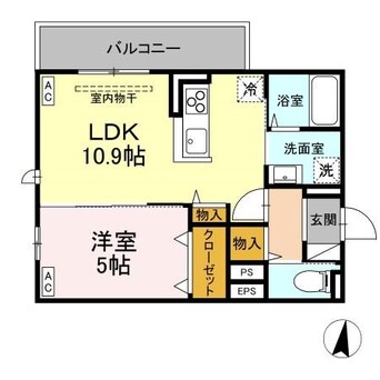間取図 トリシア東和田　E棟