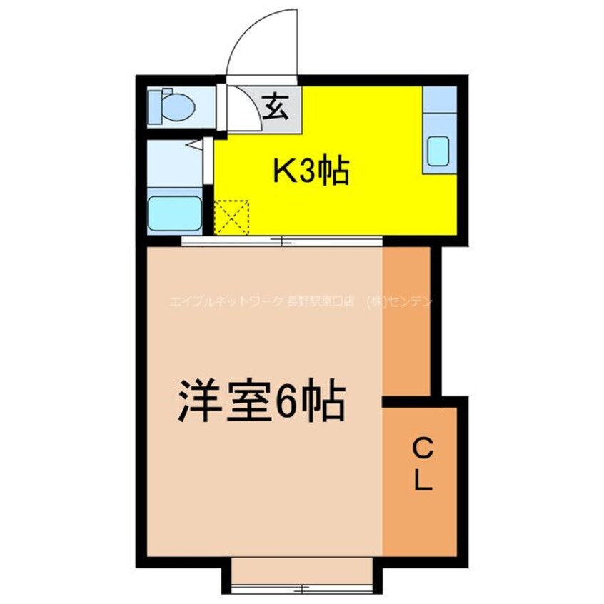 間取図 カルチェラタン