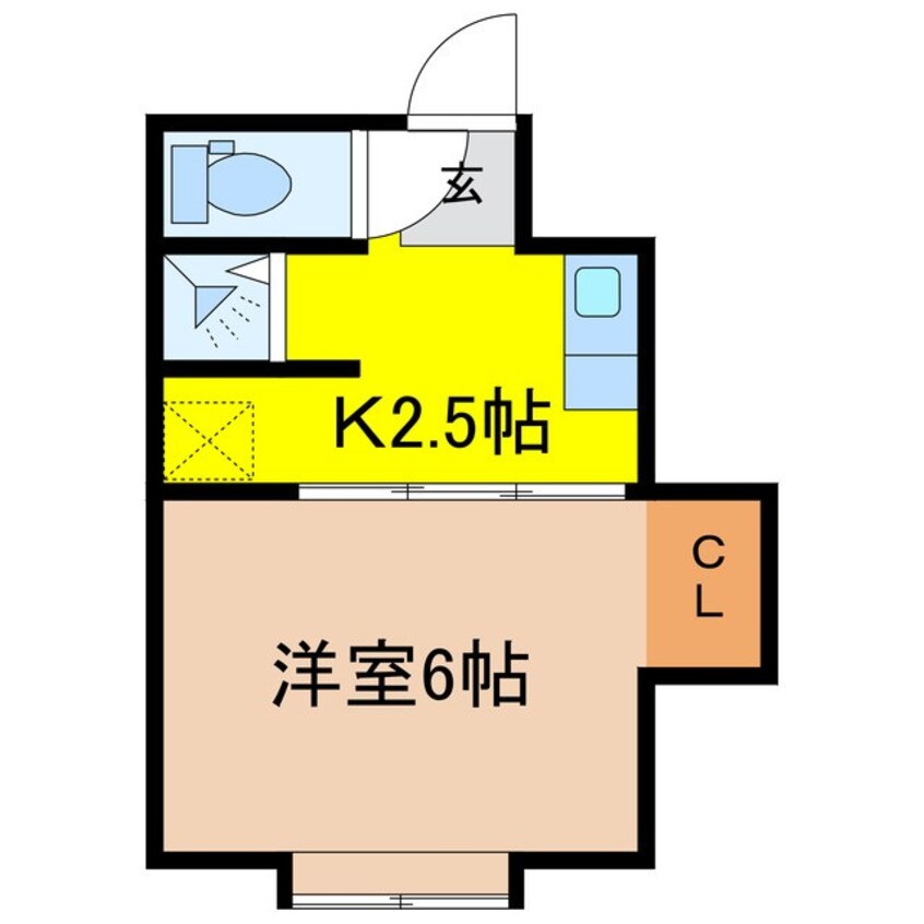 間取図 カルチェラタン