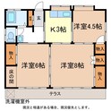 下駒沢寺島戸建1号の間取図