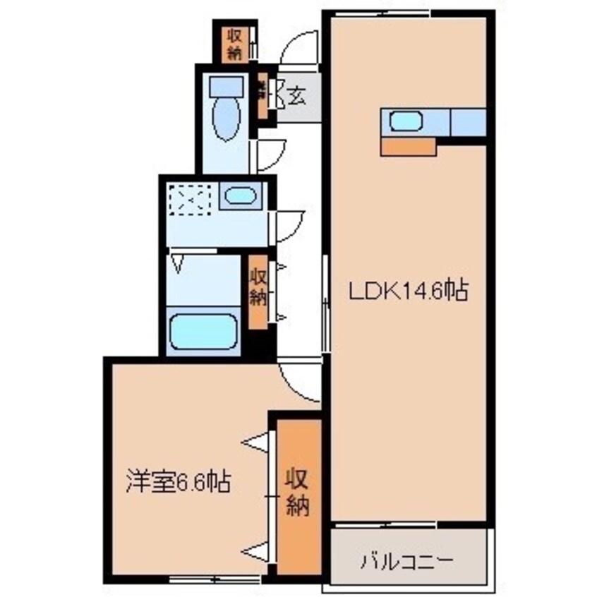 間取図 レジーナC