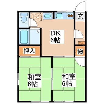 間取図 フレグランスロング