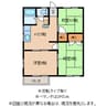 メイコーヒルズＡ 3Kの間取り