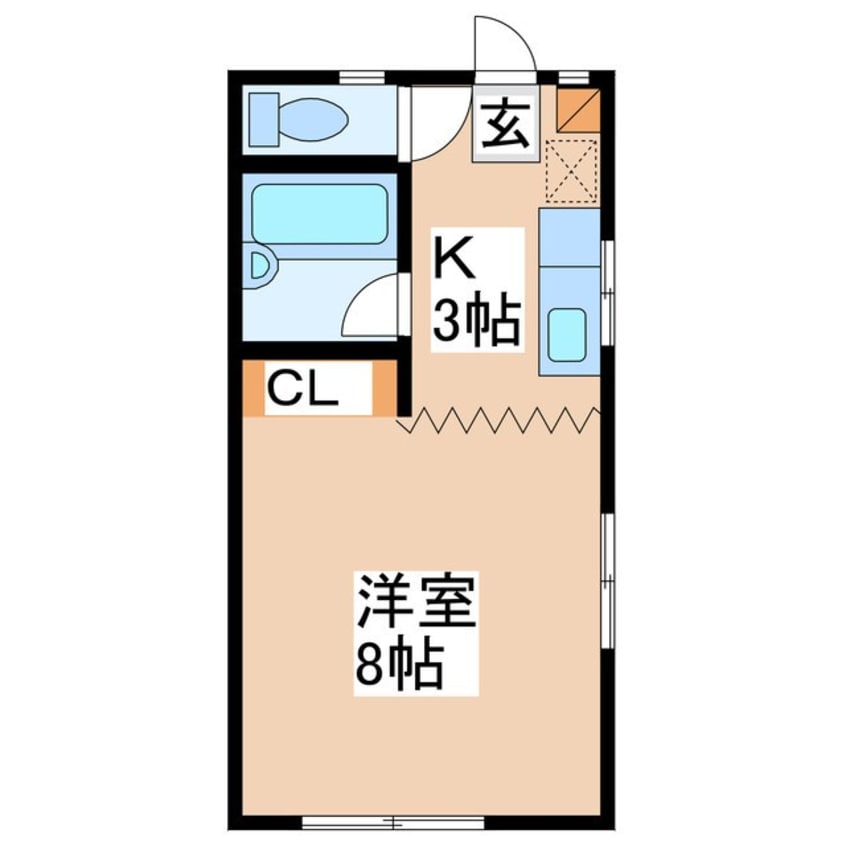 間取図 ハイツ中沢