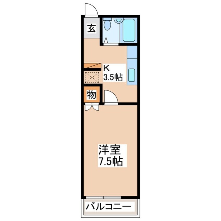 間取図 ロイヤルパレス