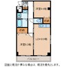 ヴィラールMK 2LDKの間取り