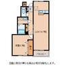 ロジュマンリーヴI 1LDKの間取り