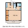 ホープマンション恵 1Kの間取り