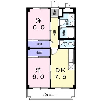 間取図 ヒルサイドアベニュー